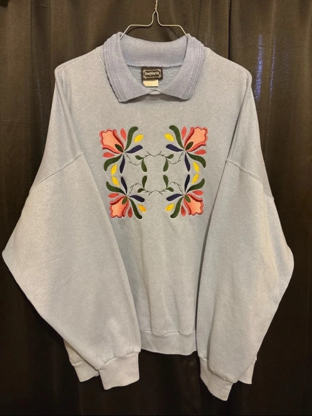 Vintage 1990s BonWorth embroidered sweatshirt